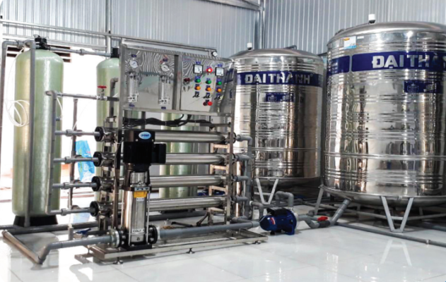 lắp đặt hệ thống lọc nước đóng bình, đóng chai trọn gói tại Long An